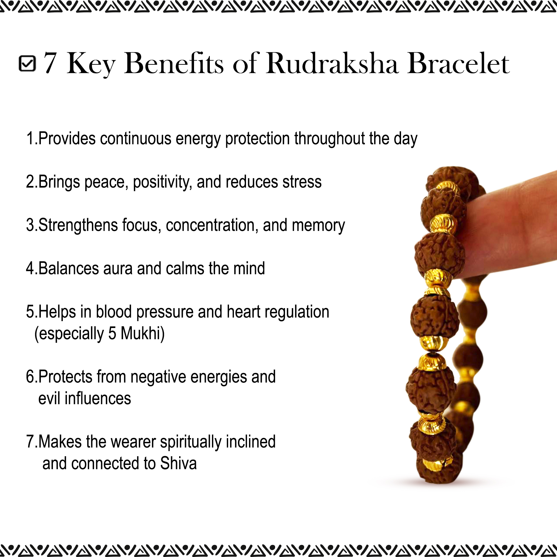 Rudraksha Bracelet
